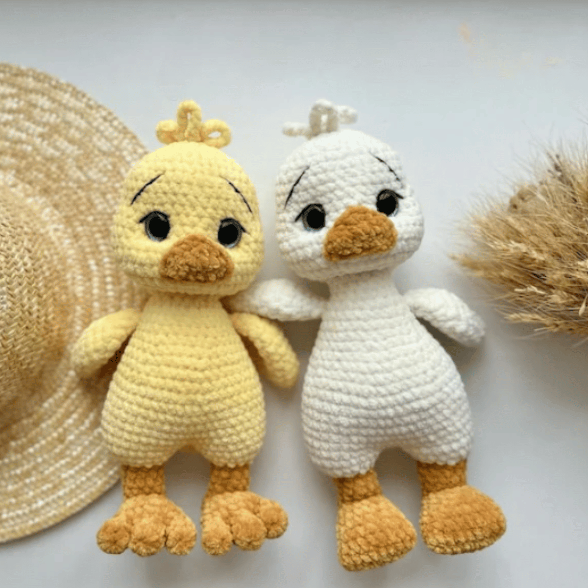 Lumi Quacky Goose & Chick Crochet Pattern PDF Amigurumi Bird Set Tutorial