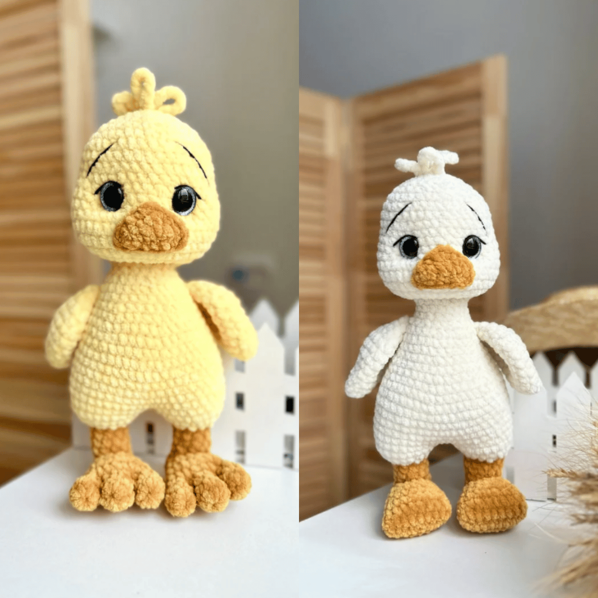 Lumi Quacky Goose & Chick Crochet Pattern PDF Amigurumi Bird Set Tutorial