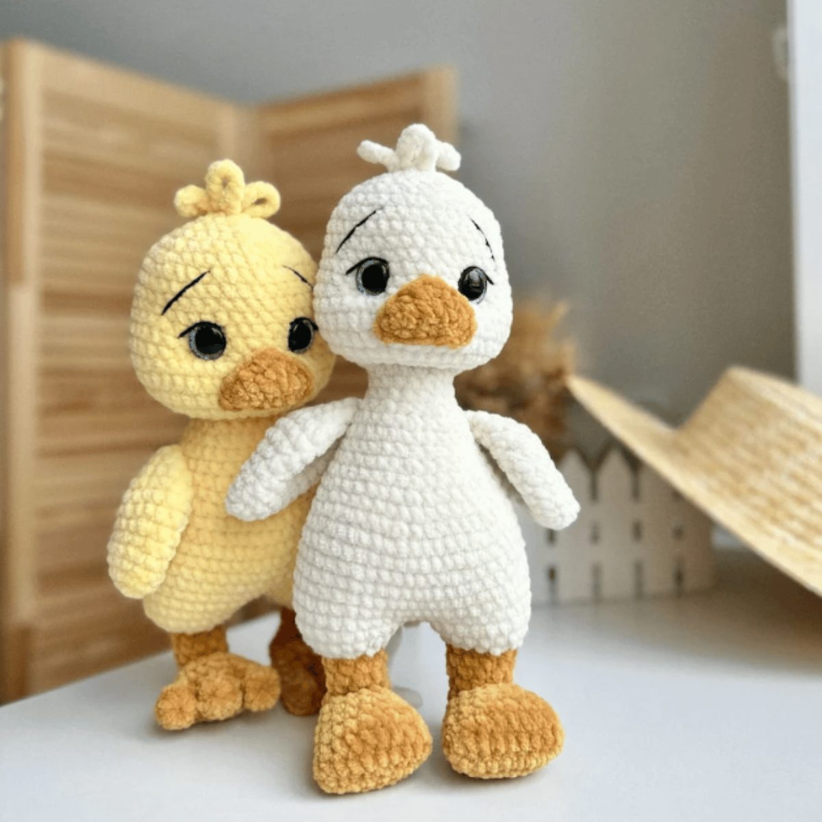 Lumi Quacky Goose & Chick Crochet Pattern PDF Amigurumi Bird Set Tutorial