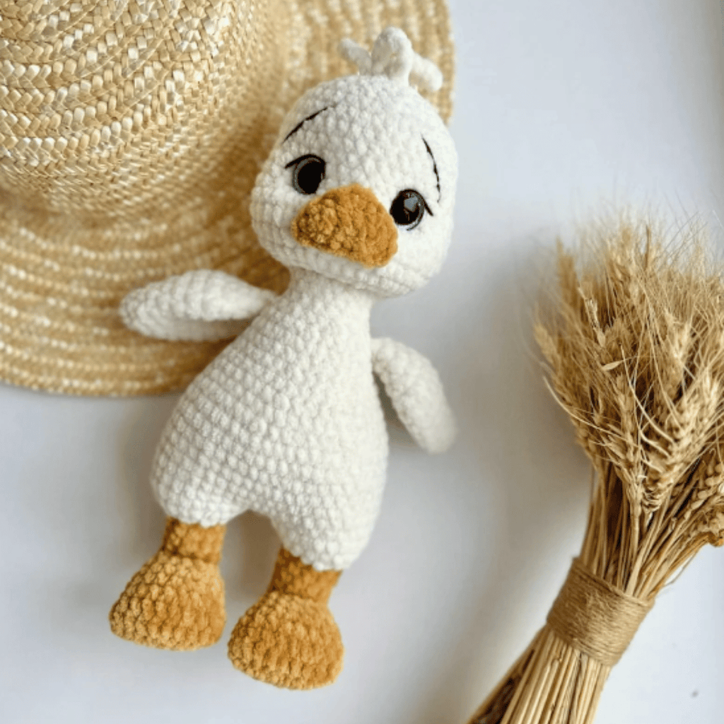 Lumi Quacky Goose & Chick Crochet Pattern PDF Amigurumi Bird Set Tutorial