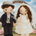 Bride & Groom Wedding Dolls Crochet Pattern – Amigurumi Couple Set