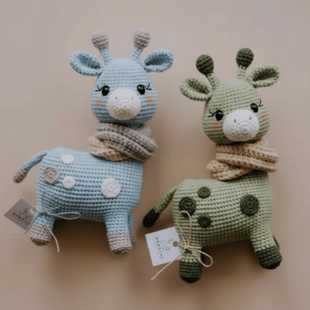 Nala the Giraffe 🦒 – Amigurumi Crochet Pattern PDF (Cute Handmade Plush Giraffe)