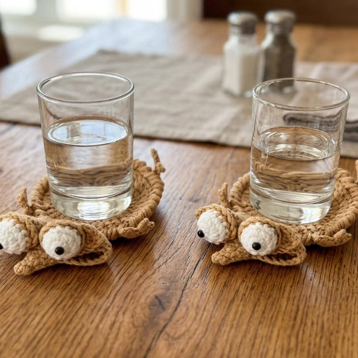 Crochet Coaster Pattern Bundle – Cute Handmade Mug Rug Set