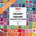 365 Granny Square Crochet Patterns Bundle – Ultimate Motif & Afghan PDF Collection