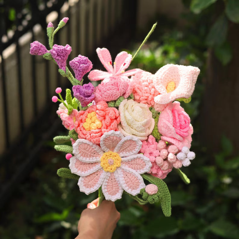 25+ Tulip Crochet Pattern Bundle – Flower Bouquet & Amigurumi PDF Collection