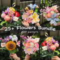 25+ Tulip Crochet Pattern Bundle – Flower Bouquet & Amigurumi PDF Collection