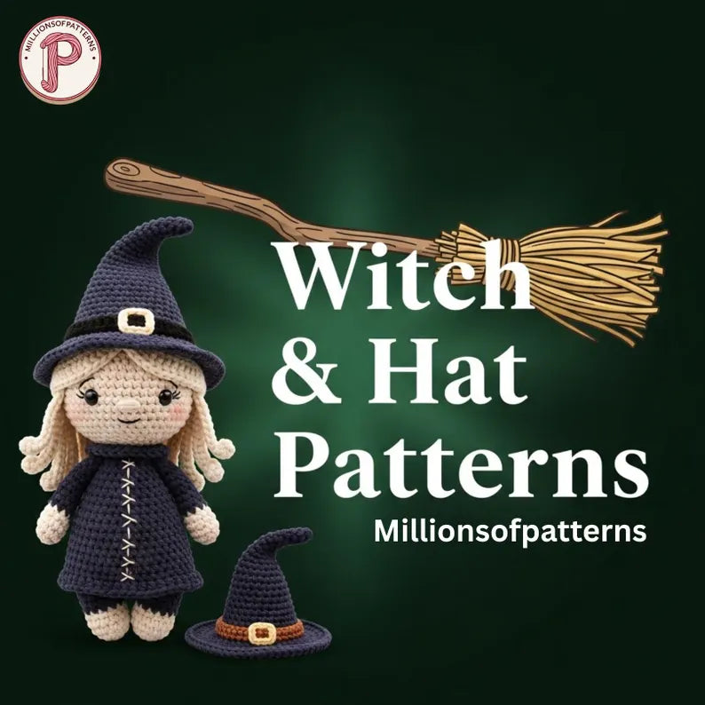 250+ Halloween Crochet Pattern Bundle – Spooky Amigurumi & Decor PDF Collection