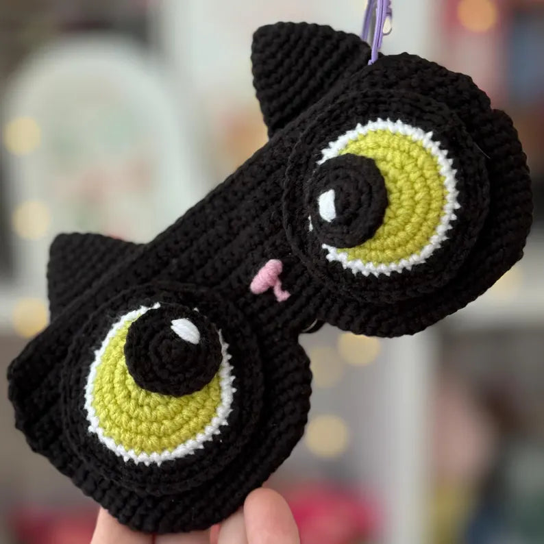 5-in-1 Crochet Glasses Case Pattern – Eyeglass & Sunglasses Pouch PDF Bundle