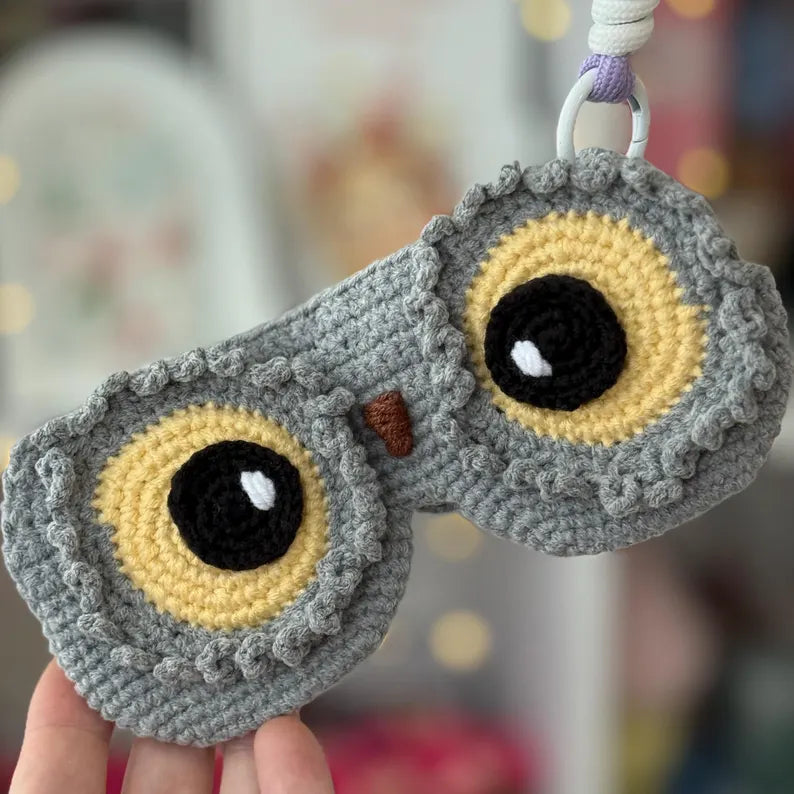 5-in-1 Crochet Glasses Case Pattern – Eyeglass & Sunglasses Pouch PDF Bundle