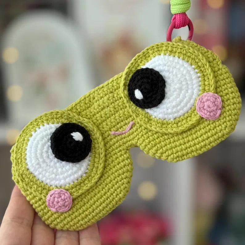 5-in-1 Crochet Glasses Case Pattern – Eyeglass & Sunglasses Pouch PDF Bundle