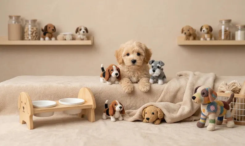 150+ Dog Crochet Pattern Bundle – Cute Puppy Amigurumi PDF Collection