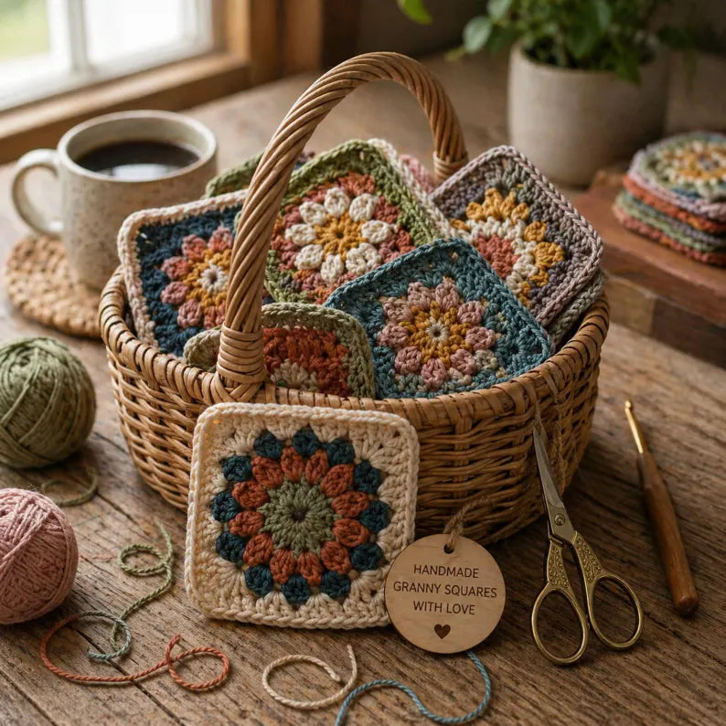 1000 Granny Square Crochet Patterns Mega Bundle – Ultimate PDF Crochet Collection