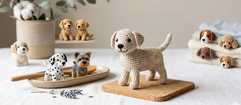 150+ Dog Crochet Pattern Bundle – Cute Puppy Amigurumi PDF Collection