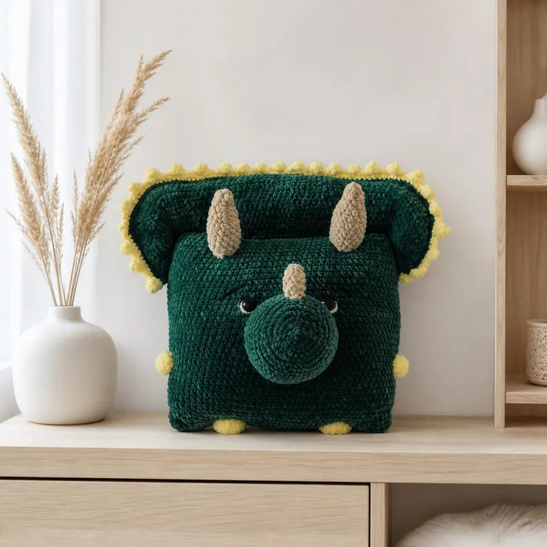 12 Animal Pillow Crochet Pattern Bundle – Cute Amigurumi Cushion PDF Collection