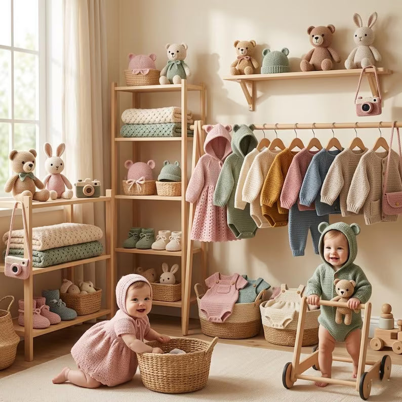 300+ Child Crochet Pattern Bundle
