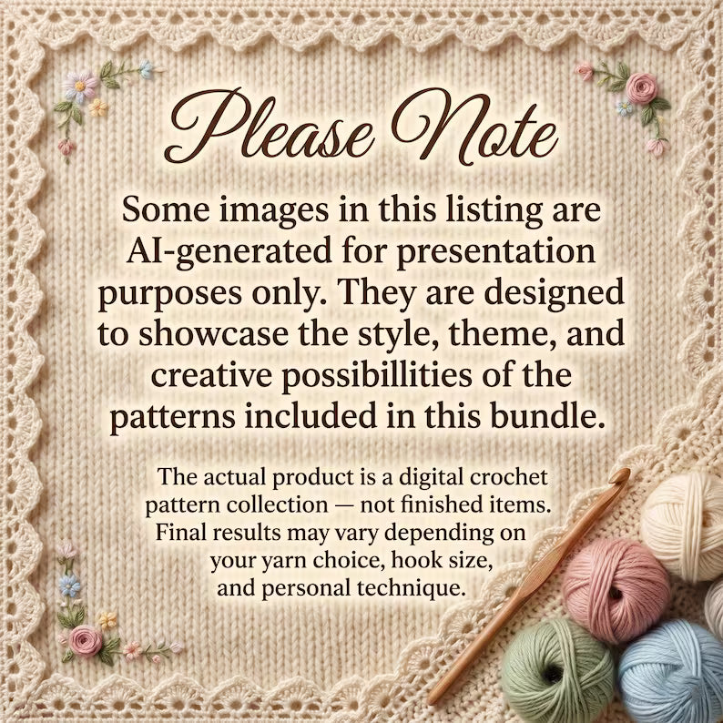 300+ Child Crochet Pattern Bundle
